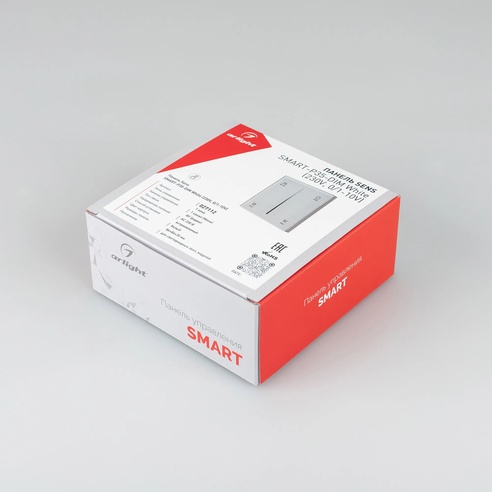 Панель SMART-P35-DIM-IN White (230V, 0-10V, Sens, 2.4G) (Arlight, IP20 Пластик, 5 лет)
