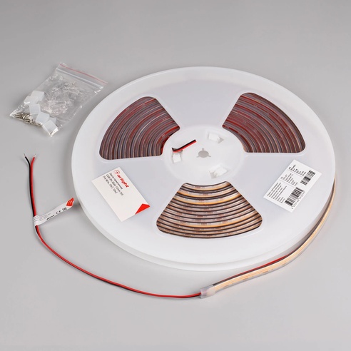 Лента светодиодная герметичная COB-PS-X560-12mm 24V Day4000 (9.6 W/m, IP67, 10m) (Arlight, 5 лет)