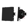 Механизм звонкового выключателя SWT-NOBE-MKR1-SFPL-L-BK (230V, 10A) (Arlight, -)