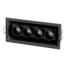 Светильник MS-ORIENT-BUILT-TURN-TC-S67x150-10W Warm3000 (BK-BK, 30 deg, 230V) (Arlight, IP20 Металл, 5 лет)