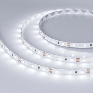 Лента светодиодная RT-A60-8mm 12V White6000 (4.8 W/m, IP20, 2835, 5m) (Arlight, -)