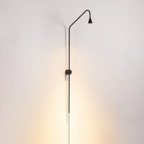 Светильник SP-RINAR-WALL-5W Warm3000 (BK, 36 deg, 230V)  (Arlight, IP20 Металл, 5 лет)