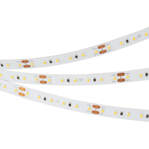 Лента светодиодная MICROLED-M120-8mm 24V Warm3500 (6.5 W/m, IP20, 2216, 5m) (Arlight, Открытый)
