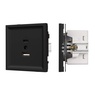 Механизм USB розетки SCT-TENDO-MUAC-SFPL-BK (5V, 3A, QC3) (Arlight, -)