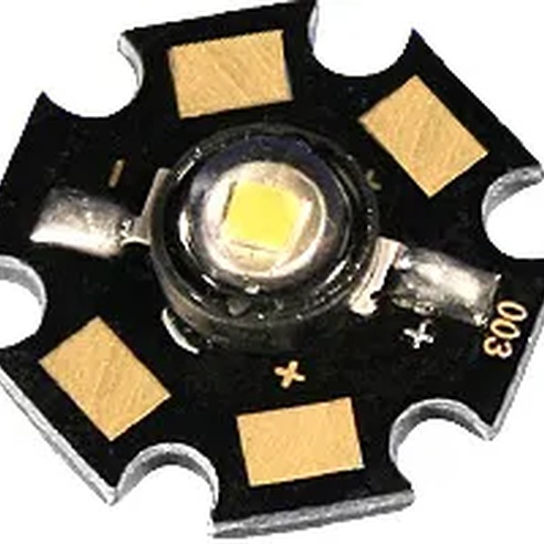 Мощный светодиод ARPL-Star-1W Green (2G1E) (Arlight, STAR type)