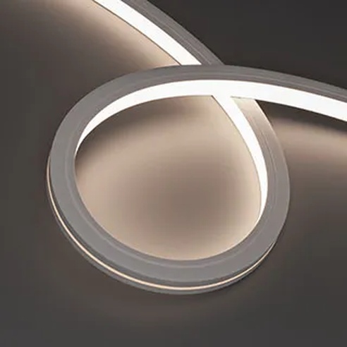 Лента герметичная MOONLIGHT-PRO-TOP-X320-16x16mm 48V White6000 (10 W/m, IP67, 30m, wire x2) (Arlight, Вывод боковой, 7 лет)