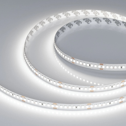 Лента светодиодная RT-A192-10mm 24V White6000 (17.6 W/m, IP20, 2835, 5m) (Arlight, высок.эфф.150 лм/Вт)