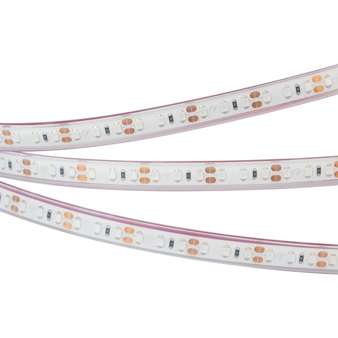 Лента светодиодная RTW 2-5000PGS 12V Blue 2x (3528, 600 LED) (Arlight, 9.6 Вт/м, IP67)