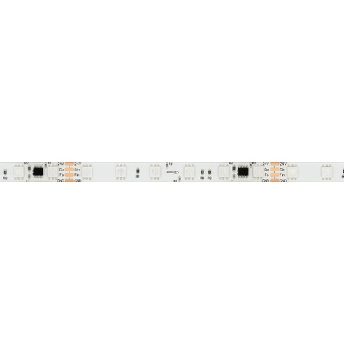 Лента светодиодная герметичная SPI-SE-B60-10mm 24V RGB-PX6-BPT (12 W/m, IP65, 5060, 5m) (Arlight, бегущий огонь)