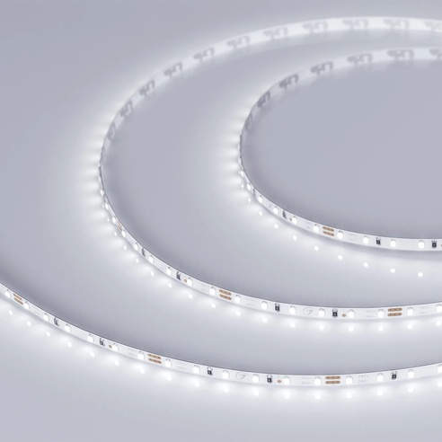 Лента светодиодная MICROLED-M120-4mm 24V White6000 (5.4 W/m, IP20, 2216, 5m) (Arlight, 5.4 Вт/м, IP20)