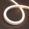 Лента светодиодная герметичная MOONLIGHT-SIDE-X280-20x20mm 24V Warm2700 (10 W/m, IP67, 15m, wire x1) (Arlight, Вывод боковой, 5 лет)