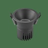 Светильник MS-FLOW-BUILT-R85-6W Warm3000 (BK, 38 deg, 230V) (Arlight, IP20 Металл, 5 лет)