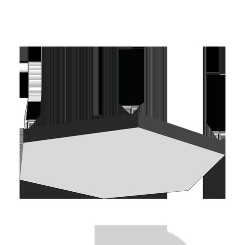 Cветодиодный фигурный светильник MS-HEX Гексагон 1600mm 260W 3000/4000/6000K