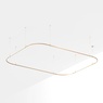 Трек ART-APRIORI-RECTANGLE-SOFT-HANG-4500x3500 (GD) (Arlight, IP20 Металл, 3 года)