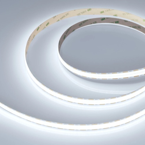Лента светодиодная COB-X1088-12mm 24V White6000 (22 W/m, IP20, 5m) (Arlight, 5 лет)