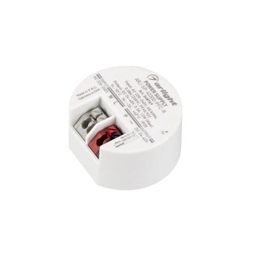 Блок питания ARJ-SP-40300-PFC-R (12W, 24-40V, 300mA) (Arlight, IP20 Пластик, 5 лет)
