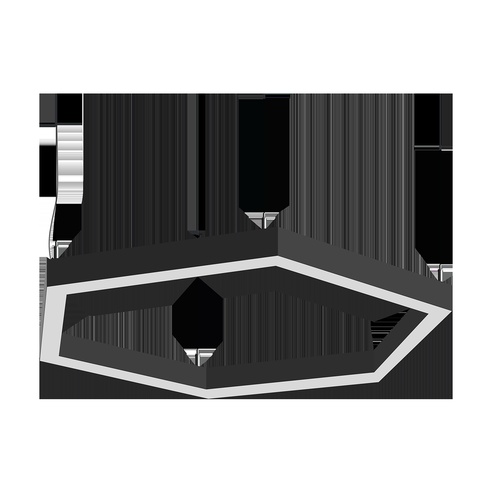 Светодиодный фигурный светильник MS-HEX-O Шестиугольник 6x250mm 60W  3000/4000/6000К