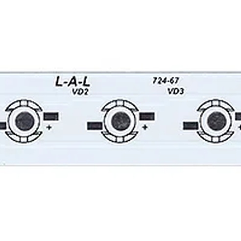 Плата 100x25-3Е Emitter (3x LED, 724-67) (Turlens, -)