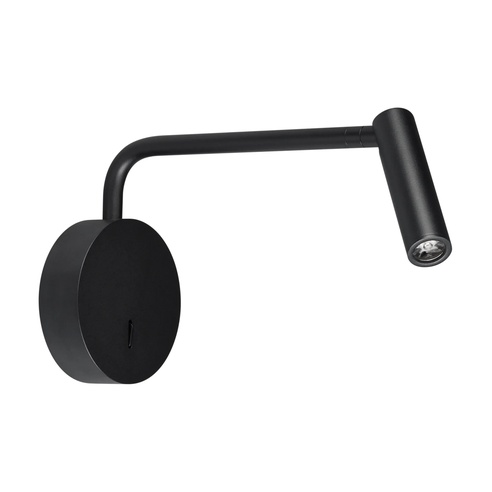 Светильник SP-VERDI-LONG-WALL-3W Warm3000 (BK, 20 deg, 230V) (Arlight, IP20 Металл, 3 года)