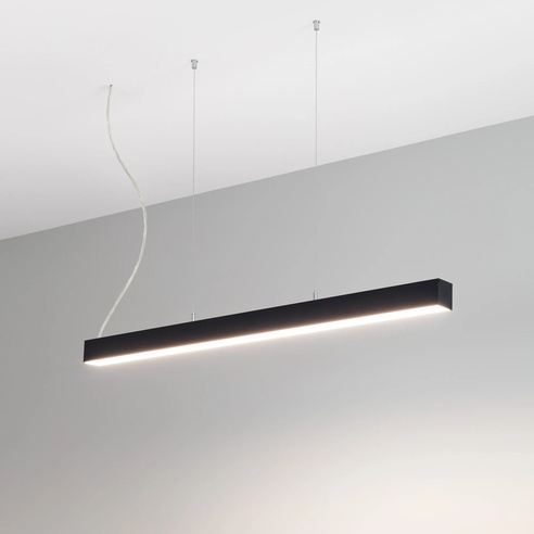 Профиль SL-LINE-5050-2000 BLACK (BY) (Arlight, Алюминий)