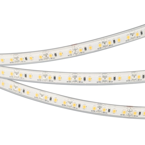 Лента светодиодная RTW-5000PU-2835-120 12V White6000 (10.5mm, 16.8W, IP68) (Arlight, Закрытый)