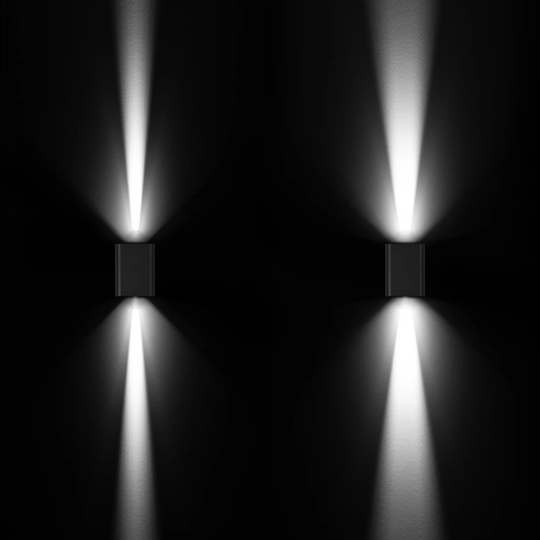 Светильник LGD-WALL-VARIO-S104x129-2x6W Day4000 (GR, 1-80 deg) (Arlight, IP54 Металл, 3 года)