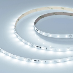 Лента светодиодная IC-A60-8mm 24V Cool 8K (4.8 W/m, IP20, 2835, 10m) (Arlight, стабилизированная)