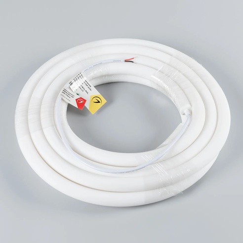 Лента светодиодная герметичная MOONLIGHT-TOP-A336-D18mm 24V Warm2700 360deg (14.4 W/m, IP65, 2835, 5m, wire x1) (Arlight, Вывод прямой, 3 года)