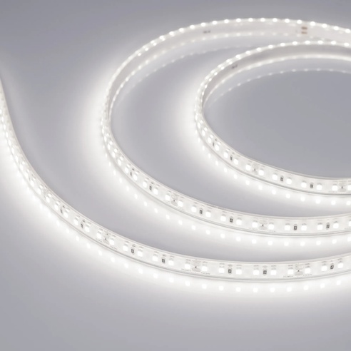 Лента светодиодная герметичная RTW-PU-A120-10.5mm 24V Day4500 (16.8 W/m, IP68, Wire 2m, 5m) (Arlight, -)