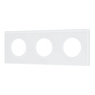 Рамка стеклянная FRM-GLARE-GC-3-WH (Arlight, -)