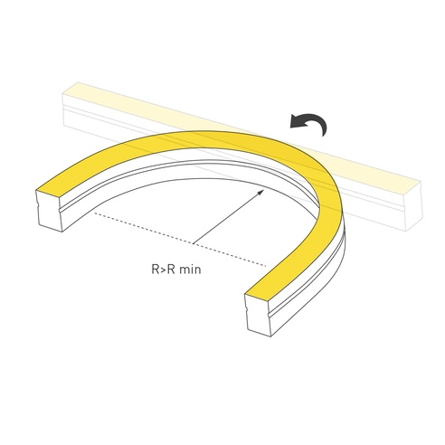 Гибкий неон ARL-MOONLIGHT-1712-SIDE 24V Green (Arlight, Вывод боковой, 3 года)
