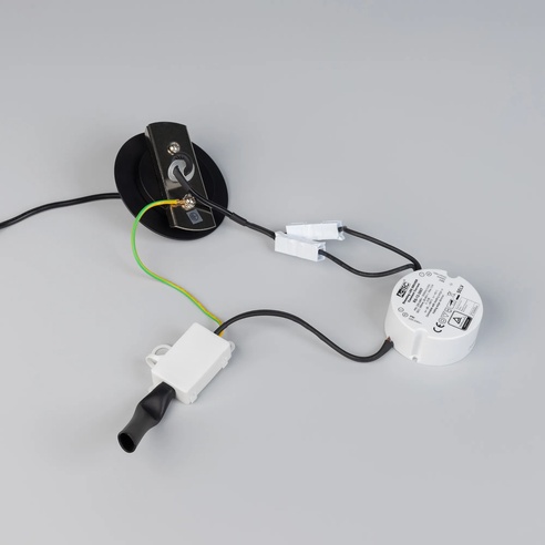 Светильник SP-KOTARO-R450-12W Warm3000 (BK-GR, 36 deg, 230V, TRIAC) (Arlight, IP20)