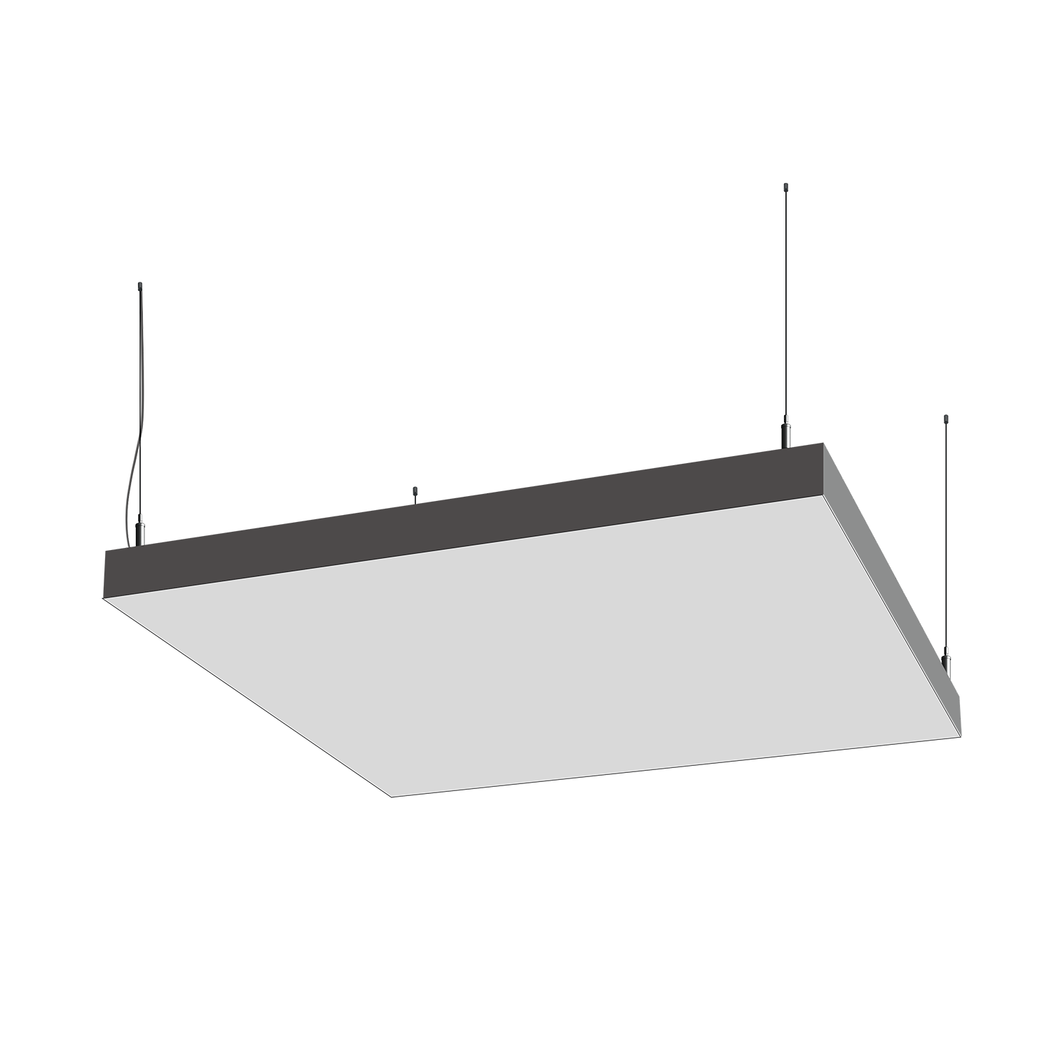 Cветодиодный фигурный светильник MS-BOX Квадрат 800mm 125W 3000/4000/6000K - изображение товара