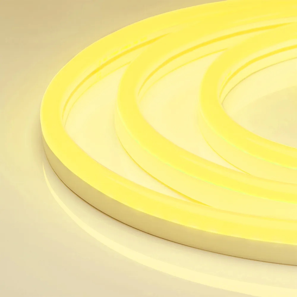 Гибкий неон ARL-NEON-2615YH-SIDE 24V Yellow (Arlight, 8 Вт/м, IP65) - изображение товара