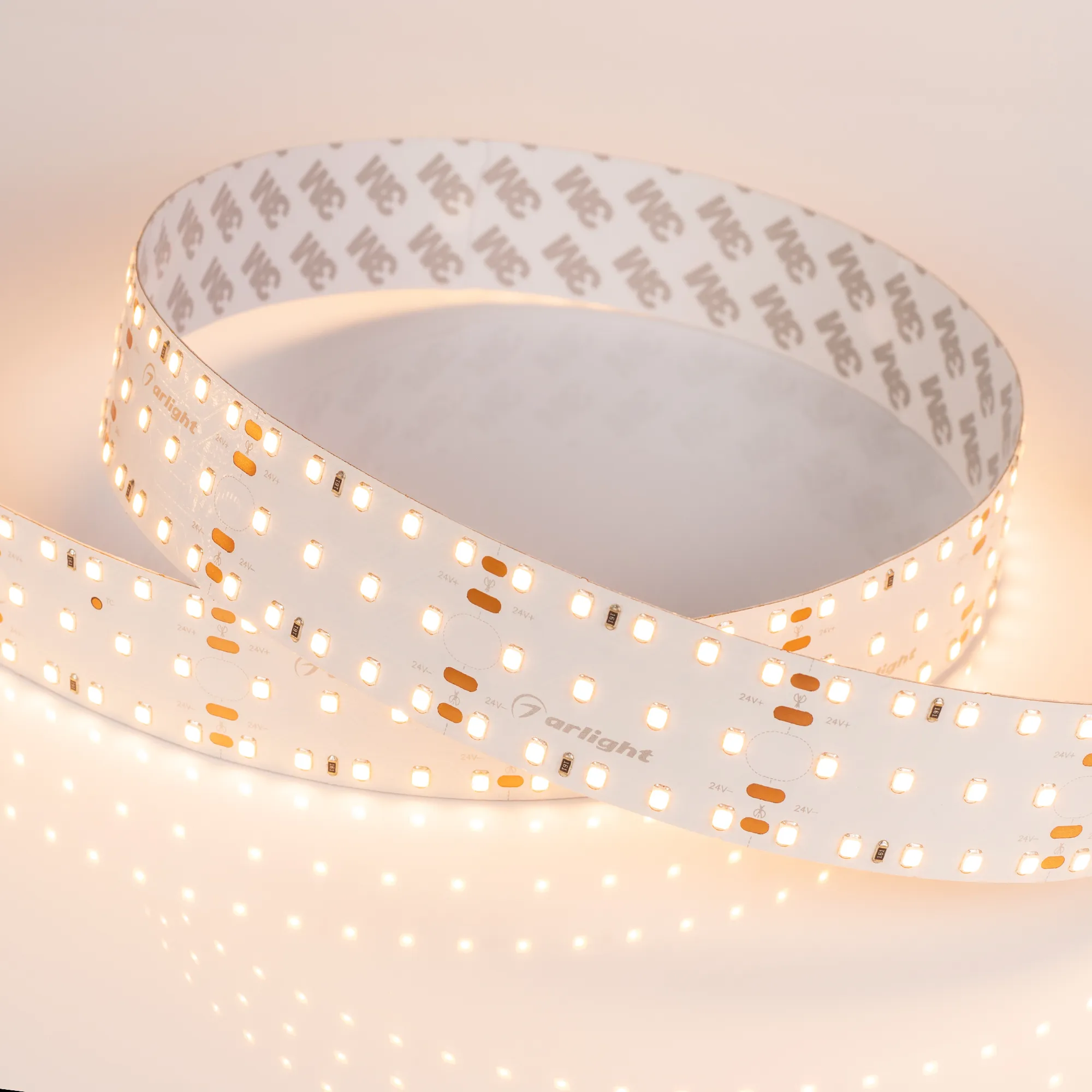 Лента светодиодная S2-A280-34mm 24V Warm2700 (25 W/m, IP20, 2835, 2.5m) (Arlight, 25 Вт/м, IP20)