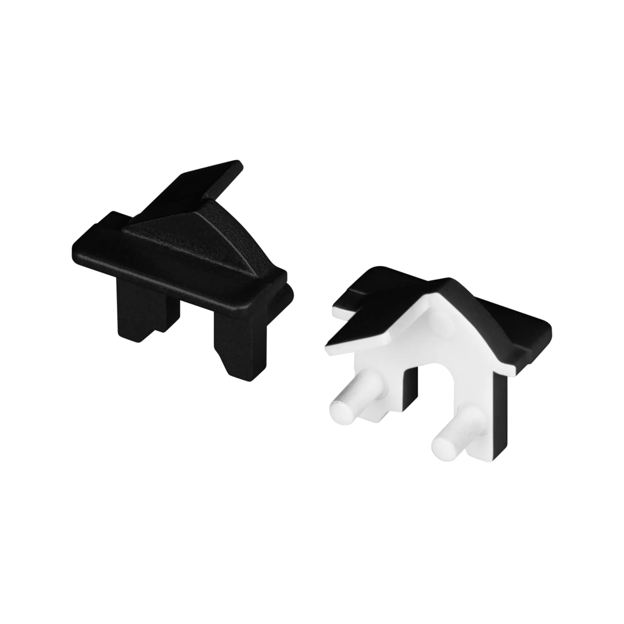 Заглушка SL-BEVEL-H12-F13 BLACK (Arlight, Пластик) - изображение товара
