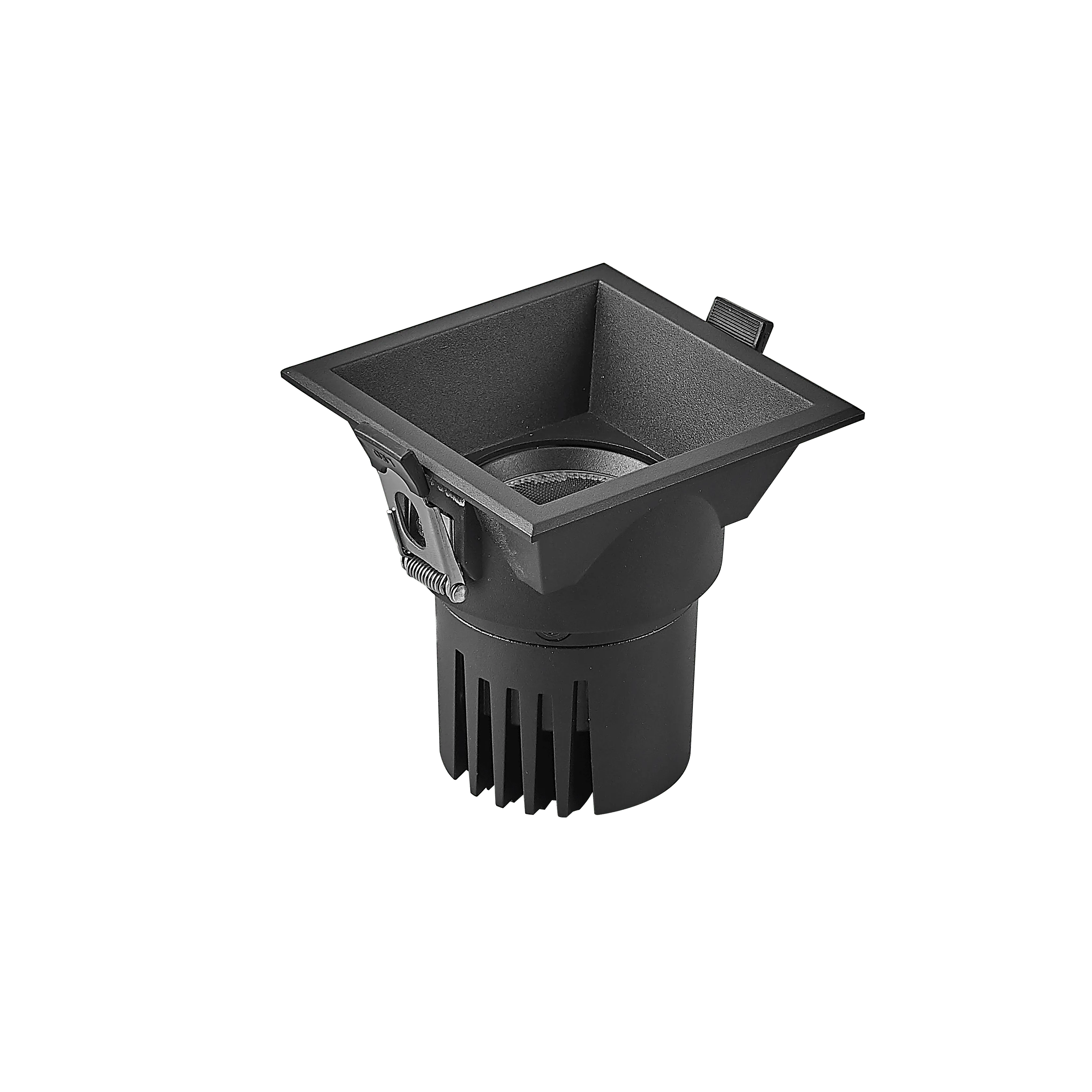 Светильник MS-FLOW-BUILT-S85x85-12W Warm3000 (BK, 55 deg, 230V) (Arlight, IP20 Металл, 5 лет)