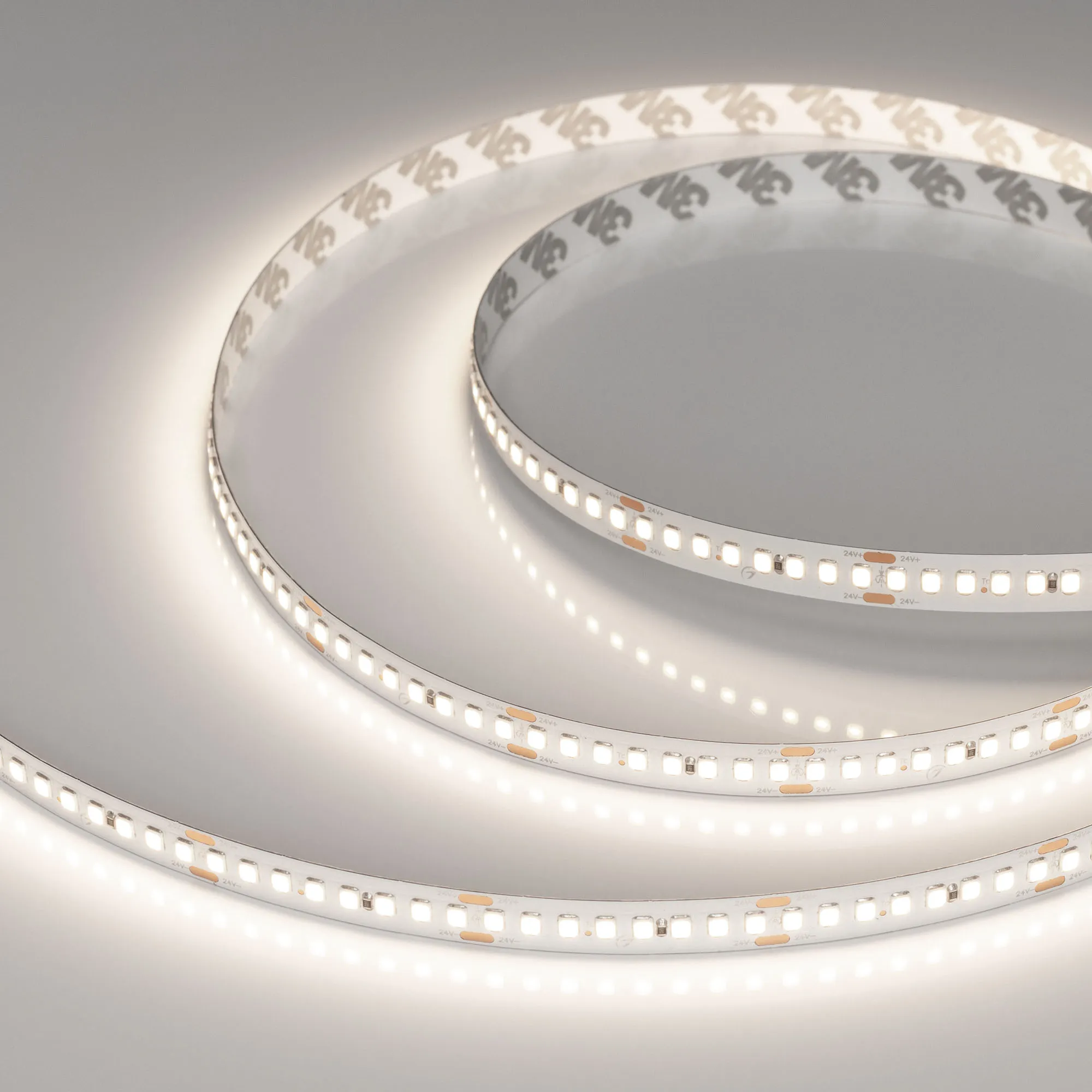 Лента светодиодная RT-A192-10mm 24V Day4000 (17.6 W/m, IP20, 2835, 5m) (Arlight, высок.эфф.150 лм/Вт) - изображение товара