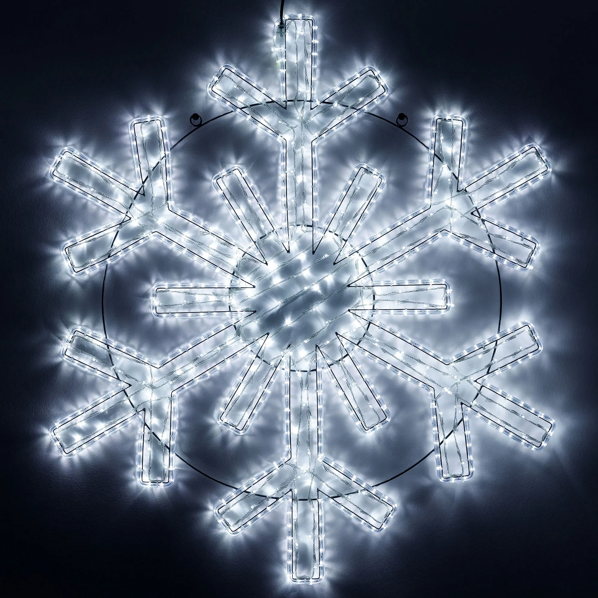 Фигура ARD-SNOWFLAKE-M11-1250x1200-604LED White (230V, 36.5W) (Ardecoled, IP65) - изображение товара