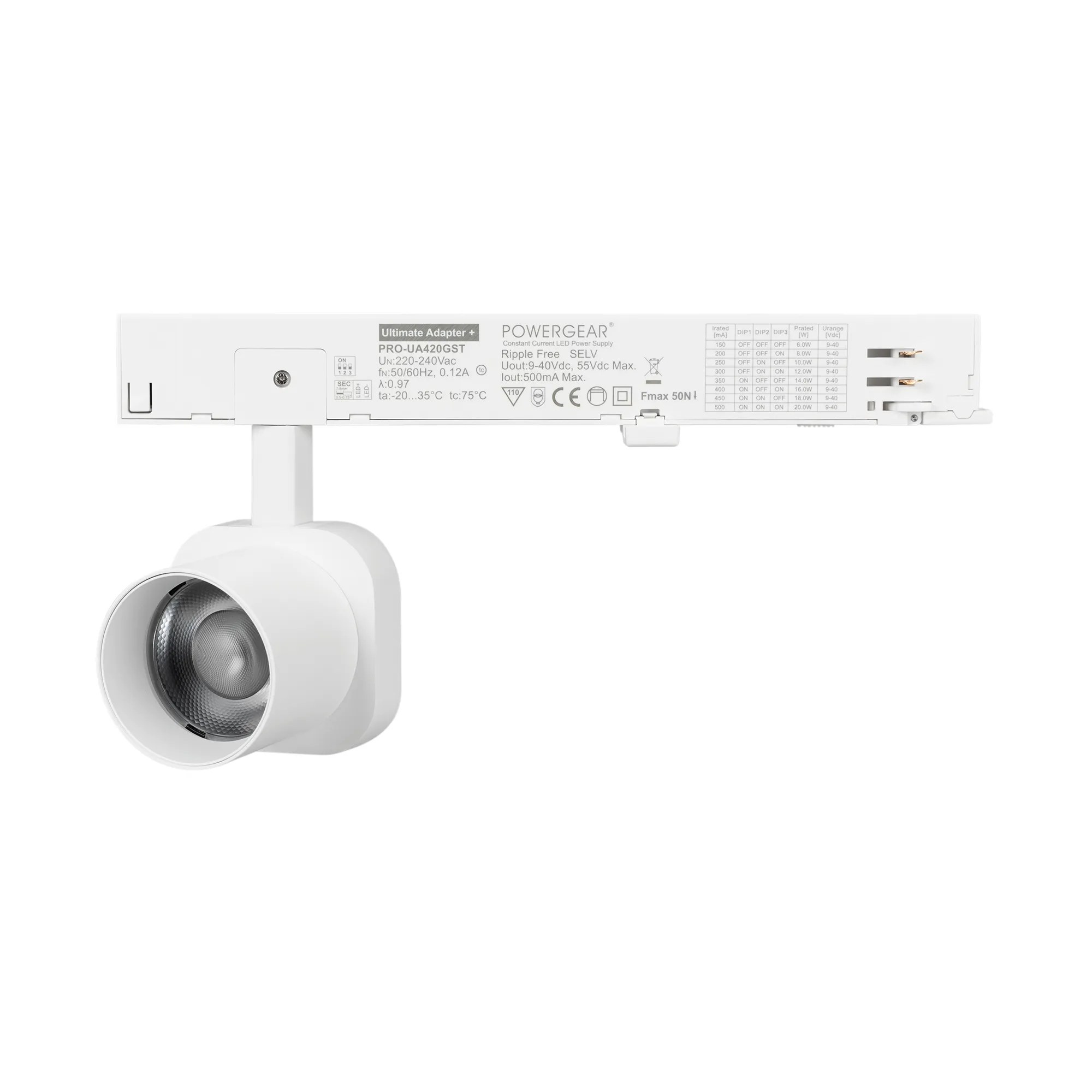 Светильник LGD-DIAFILM-4TR-R60-10W Day4000 (WH, 20 deg, 230V) (Arlight, IP20 Металл, 5 лет) - изображение товара