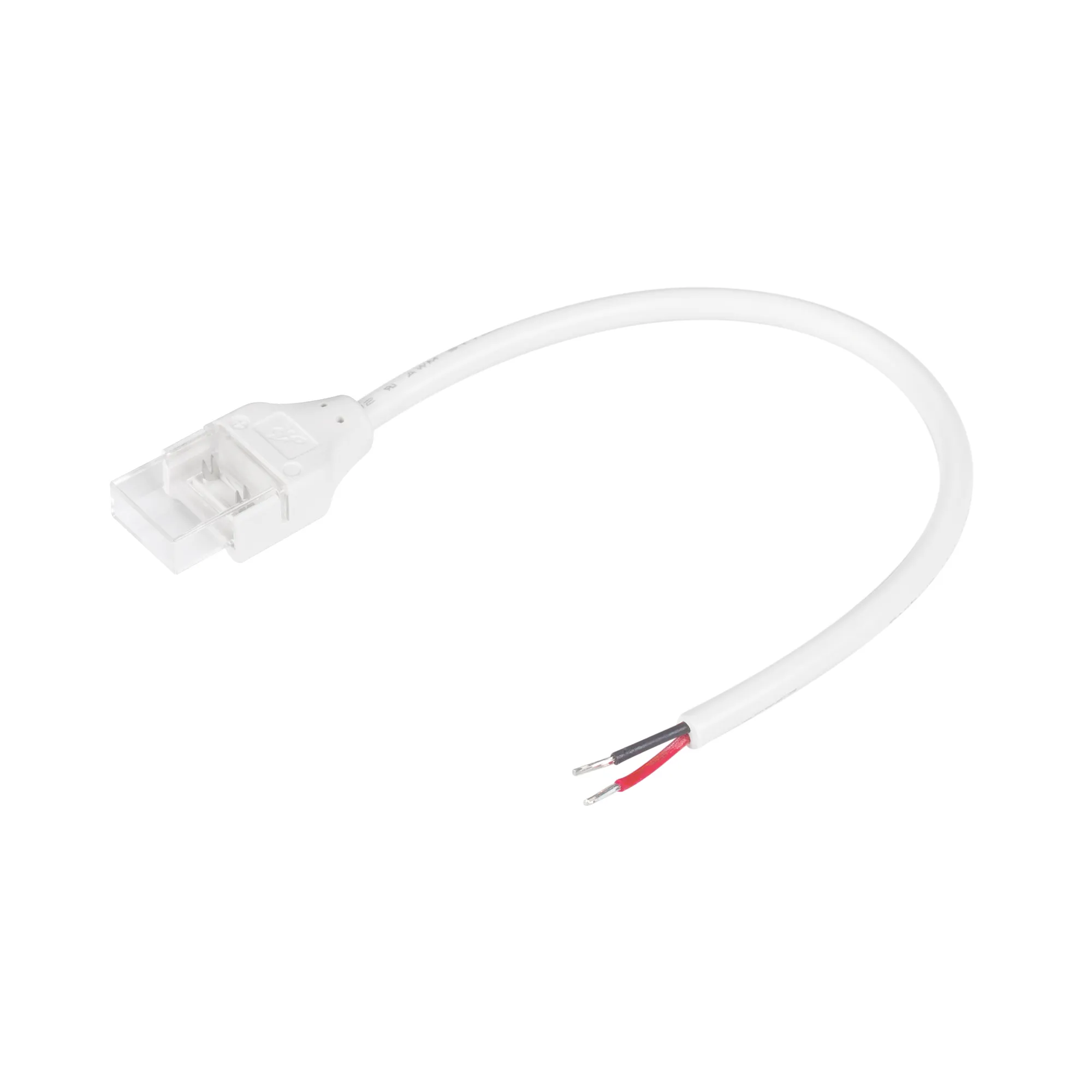 Коннектор питания COB-MONO-10mm-2pin-STW-IP68 (Arlight, Прозрачный) - изображение товара