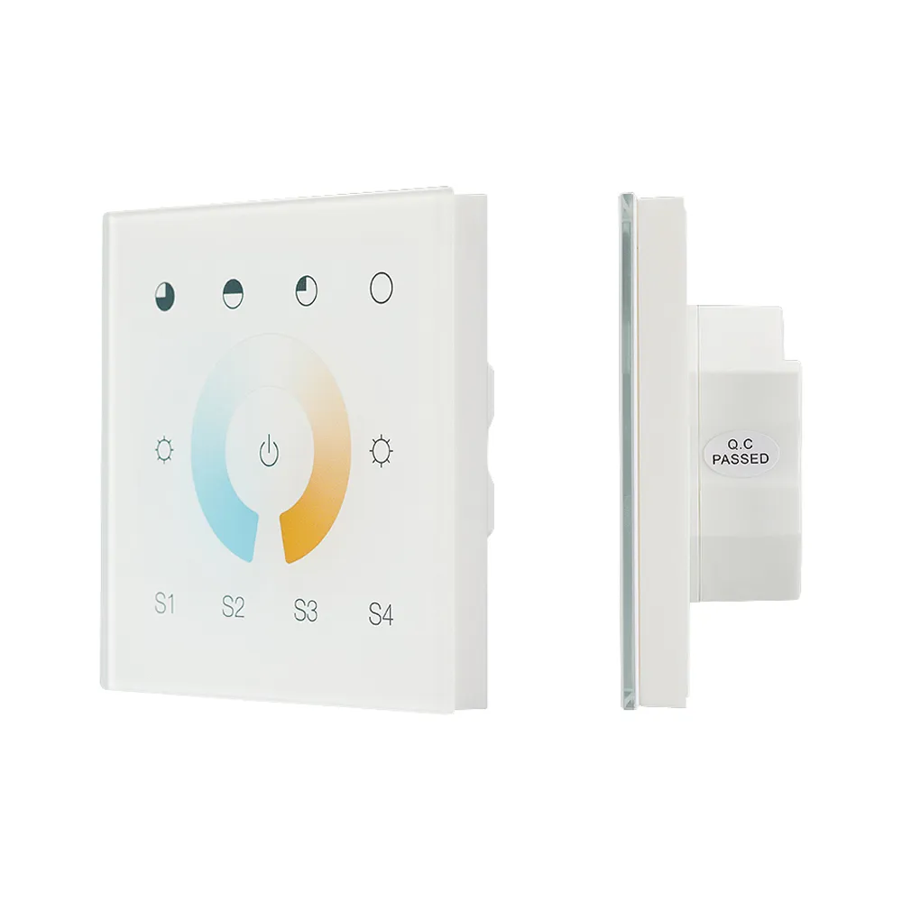 INTELLIGENT ARLIGHT Сенсорная панель DALI-901-11-1G-4SC-MIX-DT8-IN White (BUS/230V) (IARL, IP20 Пластик, 3 года) - изображение товара