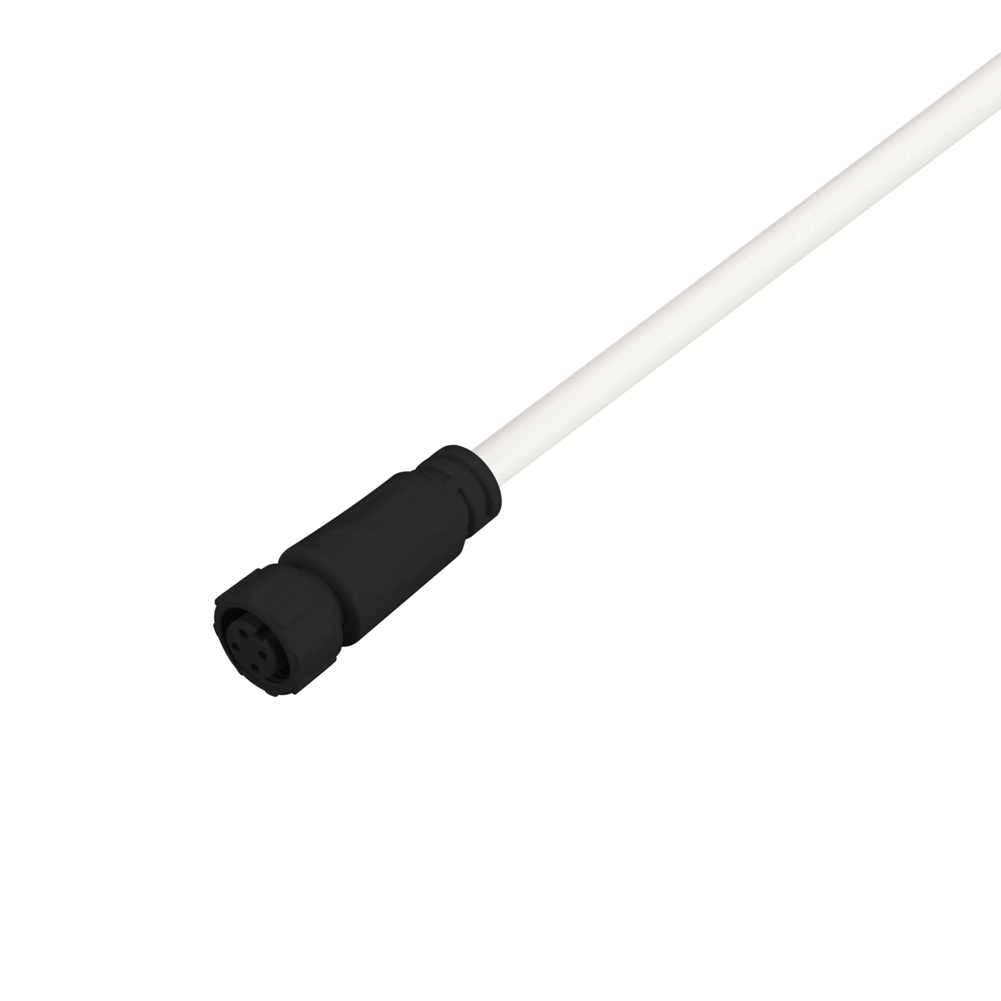 Коннектор питания ARL-MOONLIGHT-SPI/DMX-CON-POWER-FEMALE-BLK (Arlight, IP67 Пластик, 3 года) - изображение товара