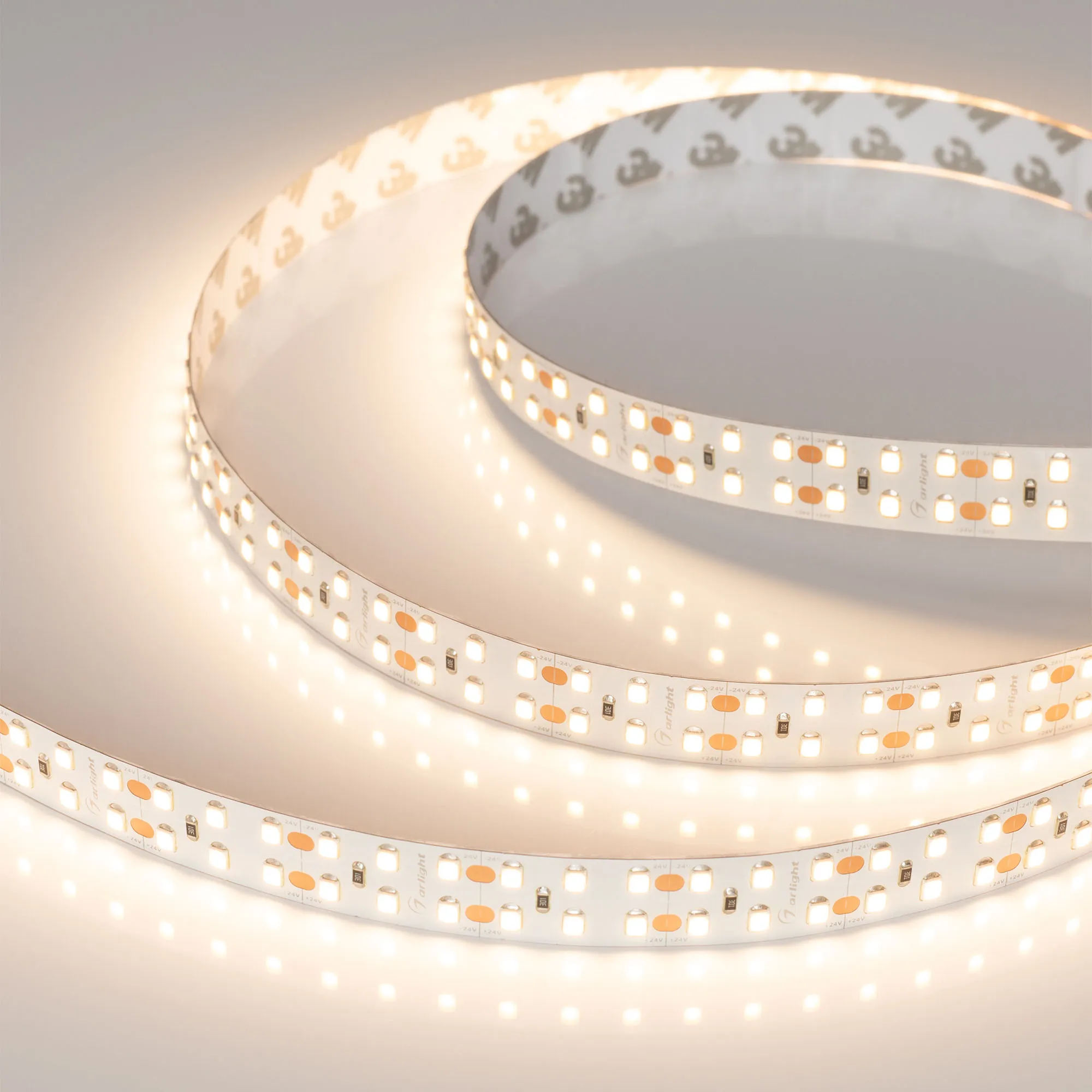 Лента светодиодная UL-A240-15mm 24V Warm3000 (19.2 W/m, IP20, 5m) (Arlight, 7 лет)