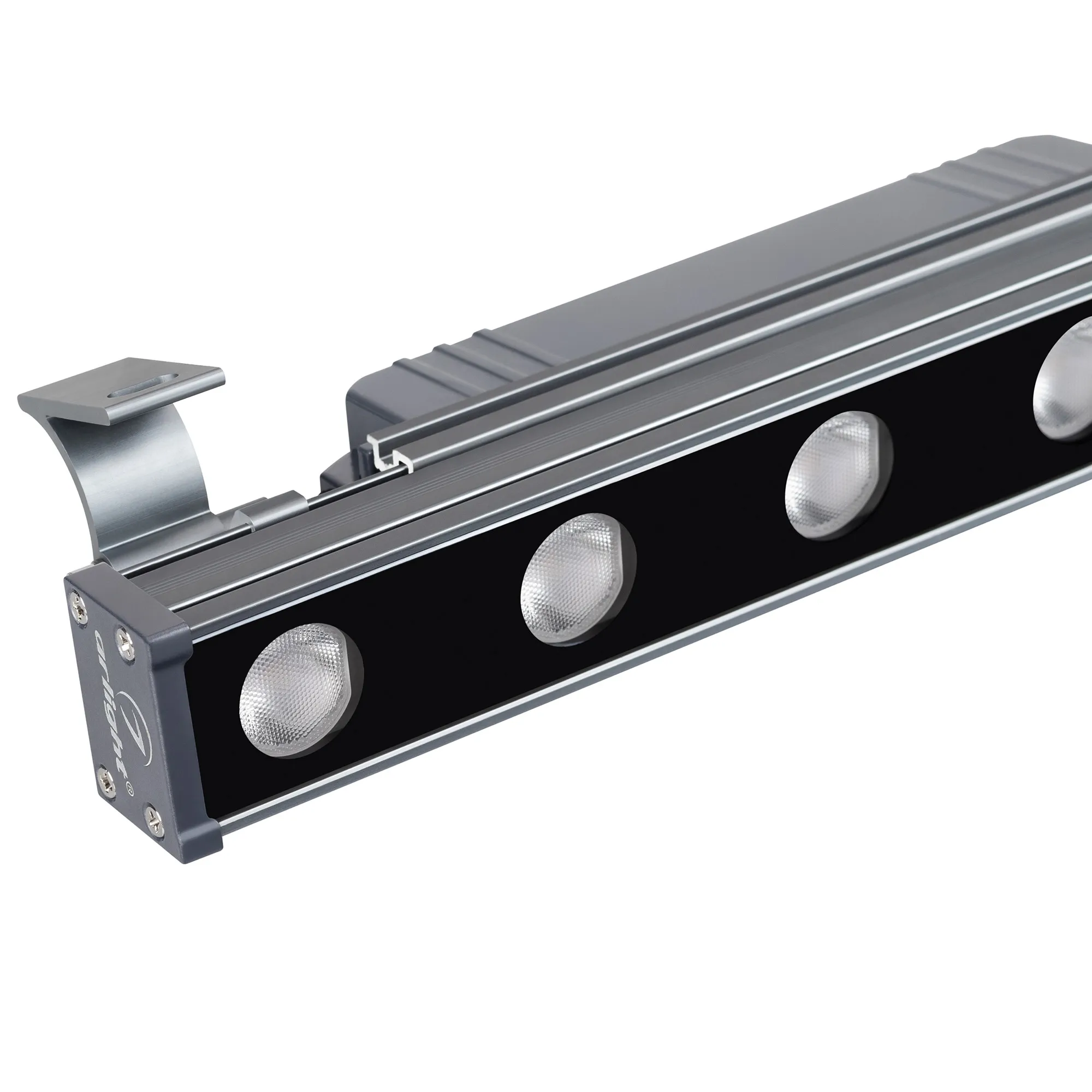 Линейный прожектор AR-LINE-300-6W Warm3000 (GR, 30 deg, 230V) (Arlight, IP65 Металл, 3 года)