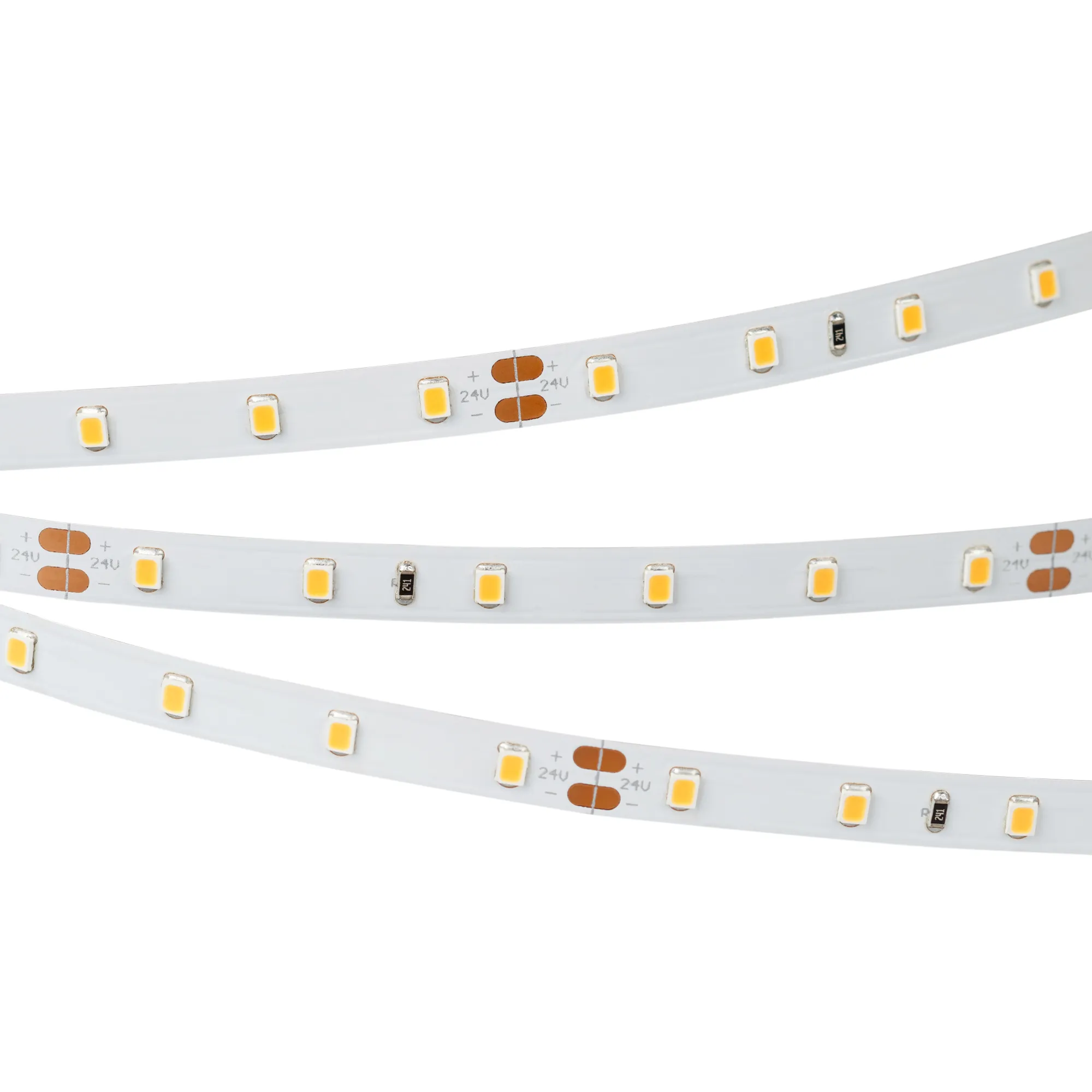 Лента светодиодная RT 2-5000 24V SUN Warm3000 (2835, 60 LED/m, LUX) (Arlight, 7.2 Вт/м, IP20)