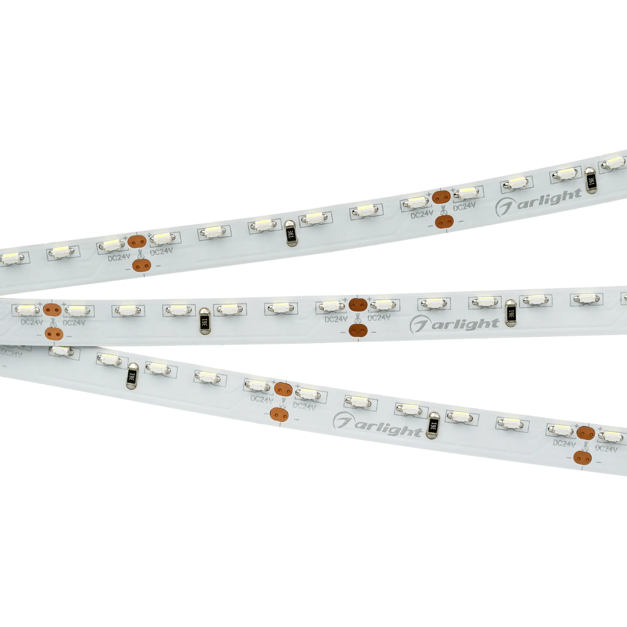 Лента светодиодная RS 2-5000 24V Day4000 2x (3014, 120 LED/m, LUX) (Arlight, 9.6 Вт/м, IP20) - изображение товара