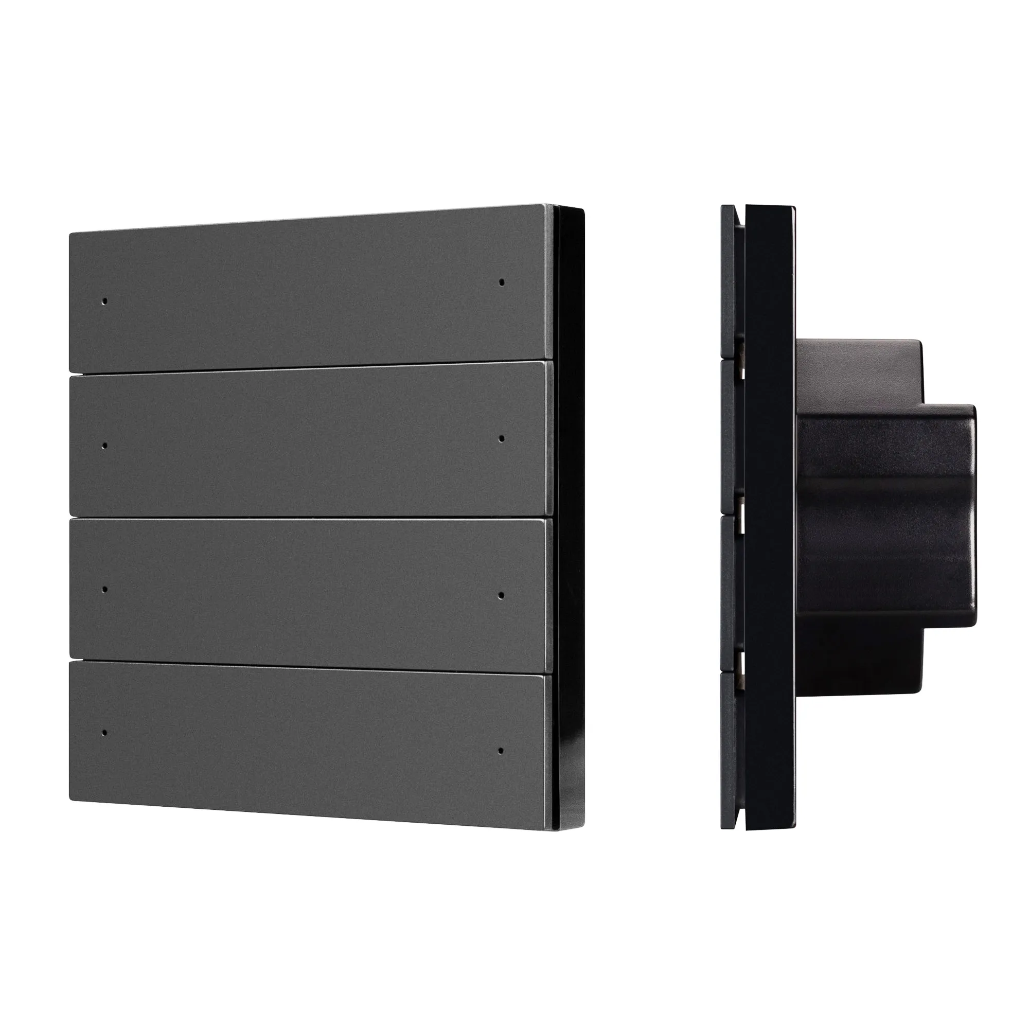 INTELLIGENT ARLIGHT Кнопочная панель SMART DALI-301-22-8K-D2-IN Black (BUS, Frameless) (IARL, IP20 Пластик, 5 лет) - изображение товара