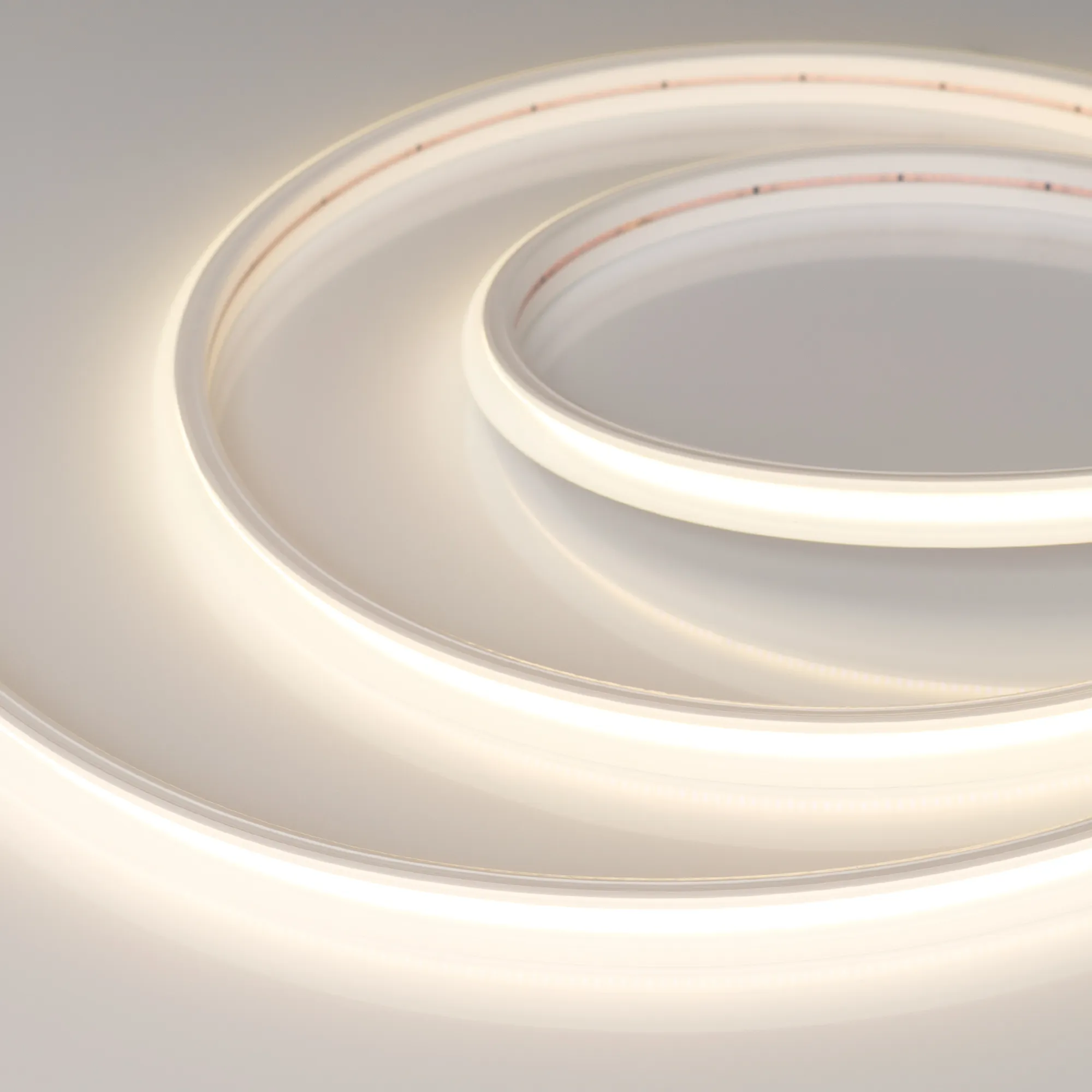 Лента светодиодная герметичная COB-PL90-X544-12mm 24V Warm2400 (11.5 W/m, IP65, CSP, 5m) (Arlight, -) - изображение товара