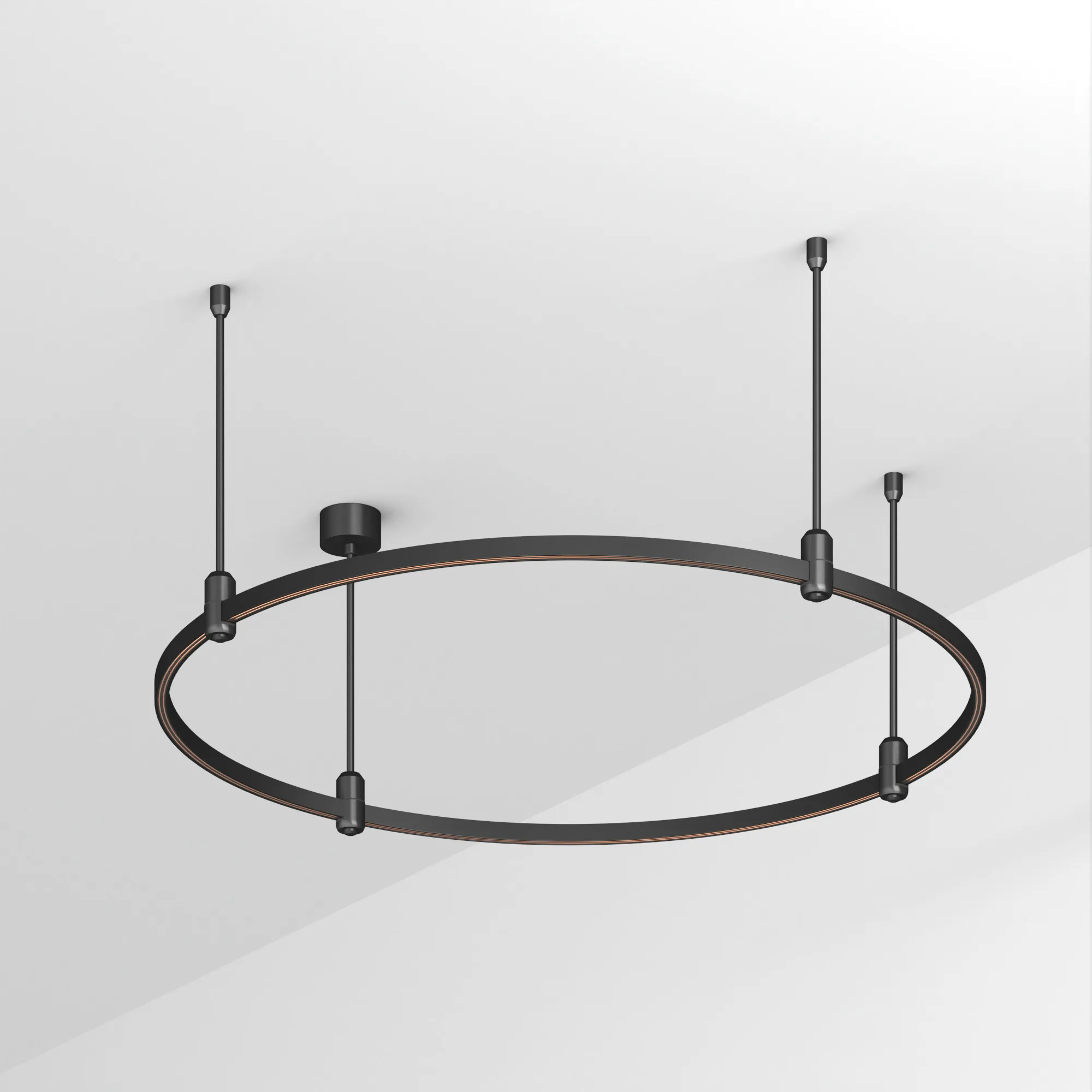 Трек ART-APRIORI-ROUND-ROD-400-R1000 (BK) (Arlight, IP20 Металл, 3 года) - изображение товара